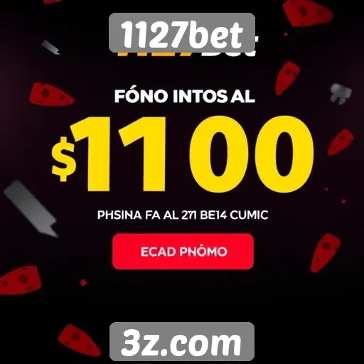 Promoções e bônus atraentes no site 1127bet