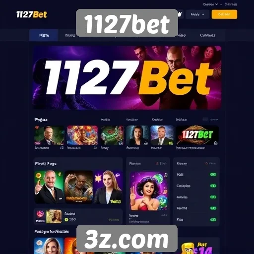 Interface do 1127bet recebe atualização significativa