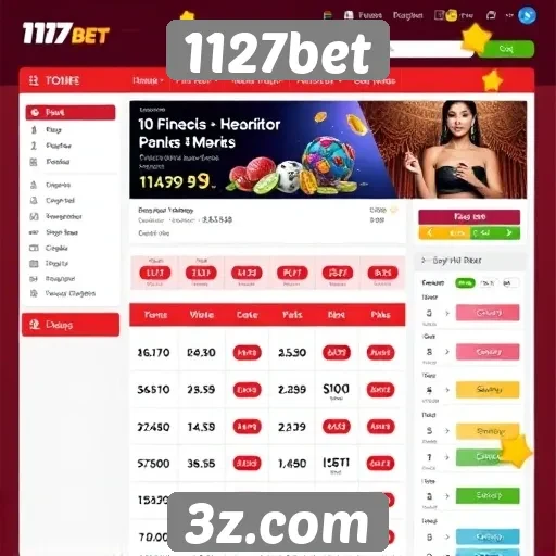 Funcionamento do site 1127bet e sua interface de usuário