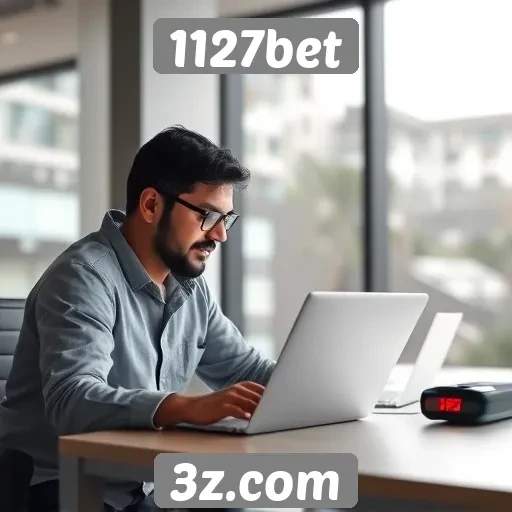 Navegação e usabilidade do site 1127bet
